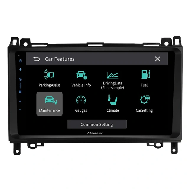 Pioneer Perfect Fit spiller til Mercedes MB A/B/V-klasse (2005-2014) 