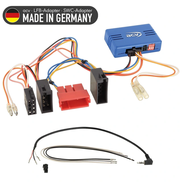 ACV Multifunksjonsadapter Mercedes (2000-2024) m/Mini-ISO 