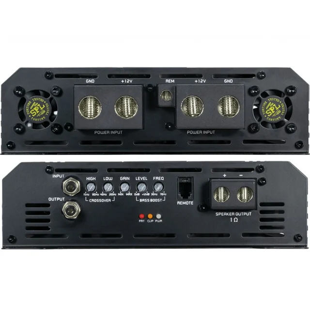 Ground Zero GZCA 8000.M1 monoforsterker 8100W RMS, 1 Ohm, SPL, Kl.D 