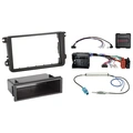 1-DIN monteringssett - komplett Seat/Skoda/VW (2003-2016) u/aktivt sys.