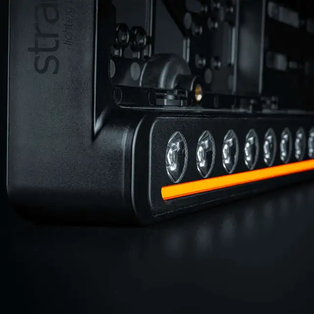 Strands Nuuk D-Line 20" Ledbar komplett 9600 Lumen, Integrert i skilbrakett 