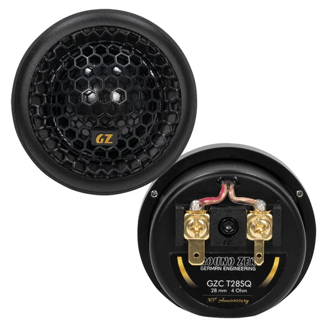 Ground Zero GZC 165-30A komponentsett 6,5", 140W RMS, 4 Ohm, Jubileumsmodell 