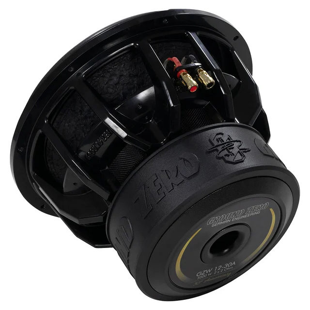 Ground Zero GZW 12-30A 12" subwoofer 3500W SPL, 2x2 Ohm, Jubileumsmodell 