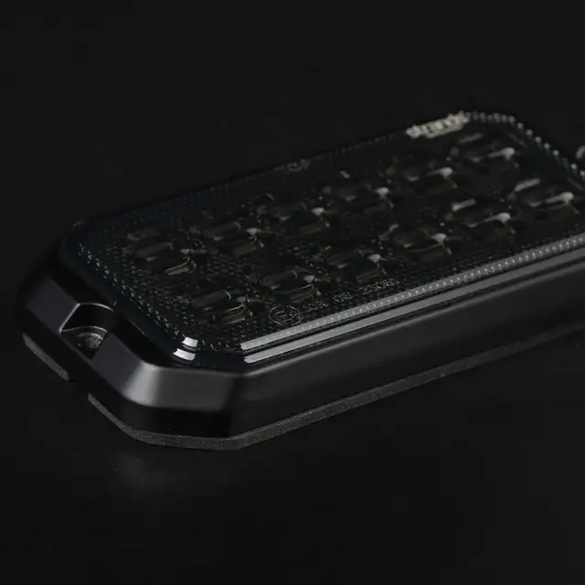 Strands Dark Knight Duo Varsellys 12 LED 12 LED, ECE R65, Mørkt glass 