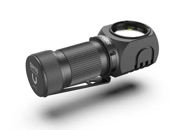 SPERAS SH16 hodelykt 1650lm, 355 meter kastelengde 