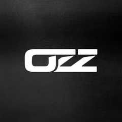 OZZ Klistremerke utskåret hvit 10x5cm