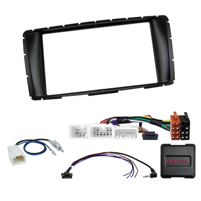 ACV 2-DIN monteringssett - komplett Hilux (2012-2015) u/ryggekamera 