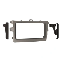 ACV 2-DIN monteringsramme - Sølv Toyota Corolla (2008-2012)