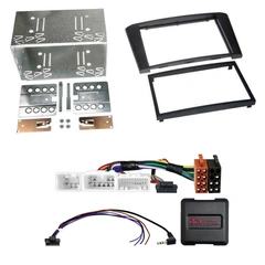 2-DIN monteringssett - komplett Toyota Avensis (2003-2008) m/multif.ratt