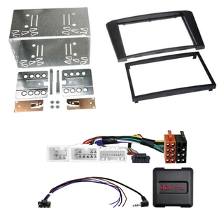 2-DIN monteringssett - komplett Toyota Avensis (2003-2008) m/multif.ratt
