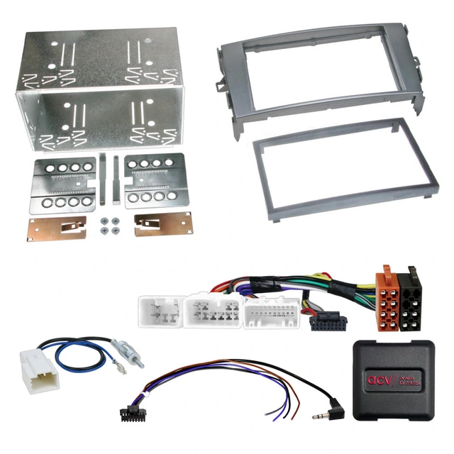 2-DIN monteringssett - komplett Toyota Auris (2007-2012) 