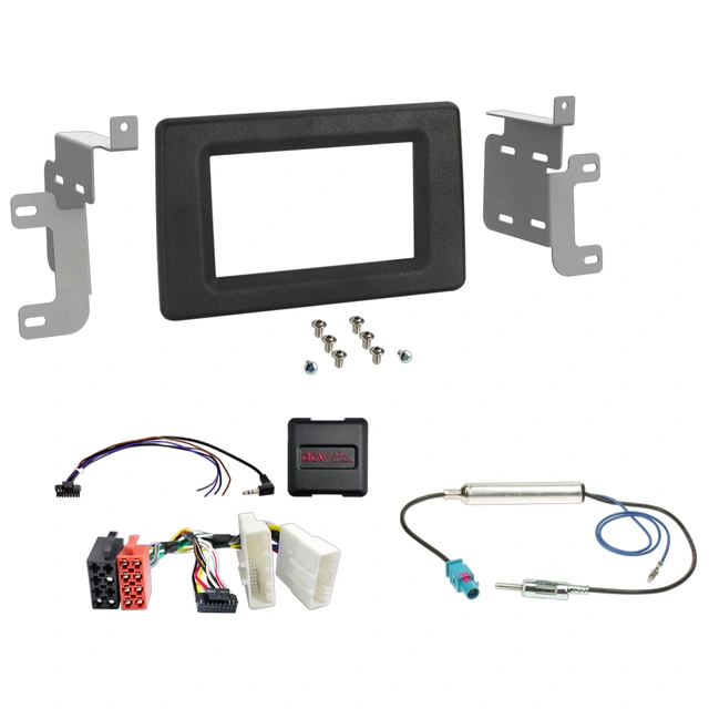 2-DIN monteringssett - komplett NV400/Movano/Master (2020-2024) 