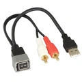 ACV Adapter for å beholde USB/AUX Nissan (2010 ->)