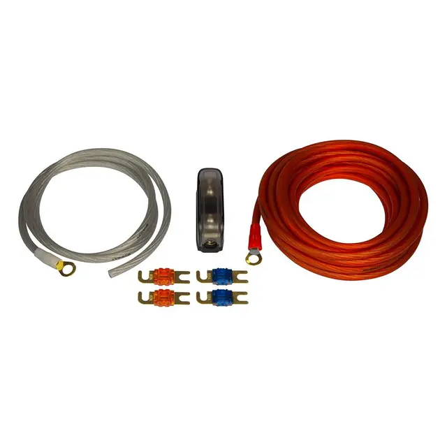 Musway MW10.5KIT strømkabelsett 10mm2 10mm², OFC 