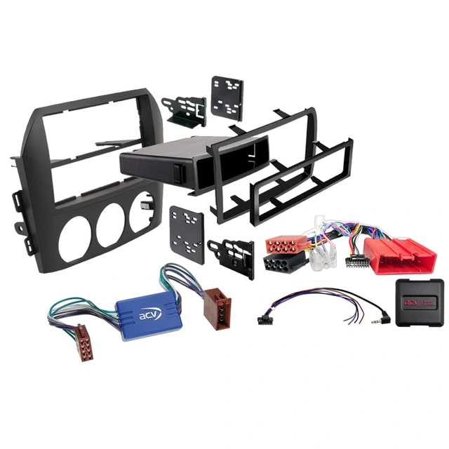 2-DIN monteringssett - komplett Mazda MX-5 (2006-2008) m/Bose soundsys. 
