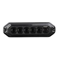 Strands Dark Knight Duo Varsellys 6 LED 6 LED, ECE R65, Mørkt glass
