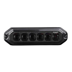 Strands Dark Knight Duo Varsellys 6 LED 6 LED, ECE R65, Mørkt glass