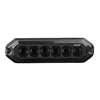 Strands Dark Knight Duo Varsellys 6 LED 6 LED, ECE R65, Mørkt glass