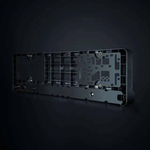 Strands Nuuk D-Line 20" Ledbar komplett 9600 Lumen, Integrert i skilbrakett 