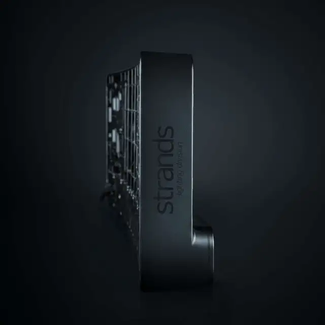 Strands Nuuk D-Line 20" Ledbar komplett 9600 Lumen, Integrert i skilbrakett 