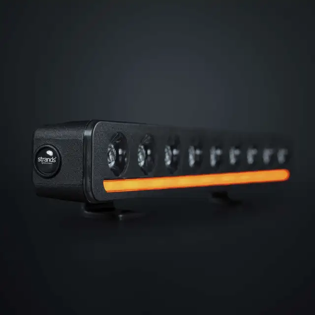 Strands Nuuk D-Line 10" Ledbar 10", 5500 Lumen, 60W, posisjonslys 
