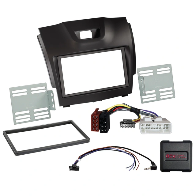 2-DIN monteringssett - komplett Isuzu D-Max (2012-2019) 