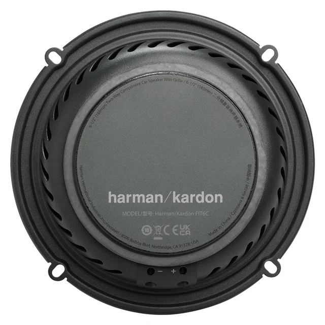 Harman/Kardon FIT6C 6,5" komponentsett 6,5", 50W RMS, 400W Maks 