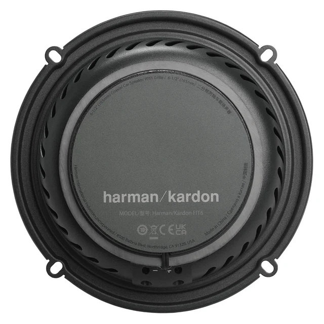 Harman/Kardon FIT6 6,5" høyttalersett 6,5", 45W RMS, 360W Maks 