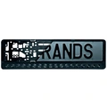 Strands Nuuk E-Line Black ledbar 8100 Lumen, Integrert i skilbrakett