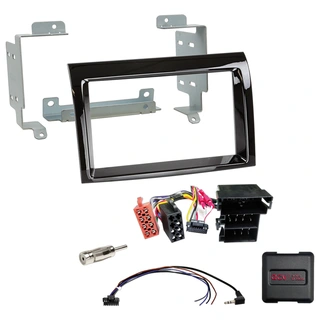 2-DIN monteringssett - komplett Ducato/Jumper/Boxer (2014-2024) u/radio