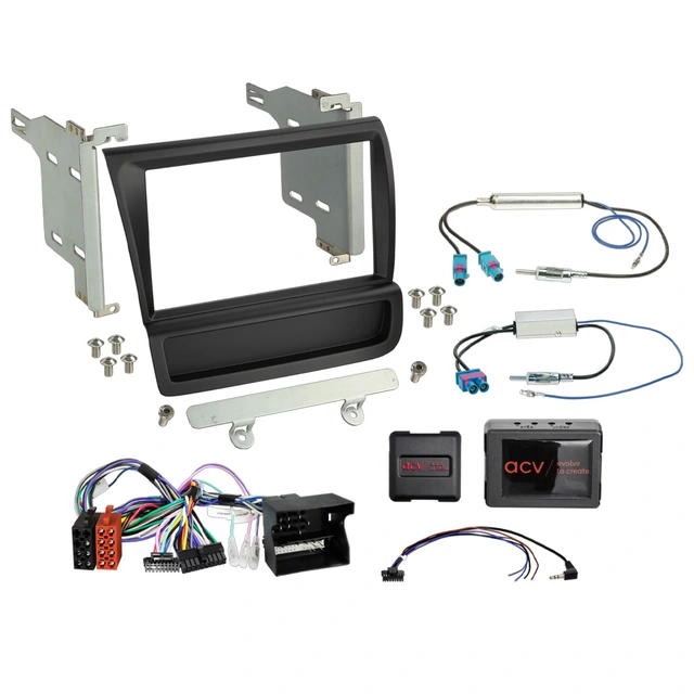 2-DIN monteringssett - komplett Audi R8 (2007-2015) 