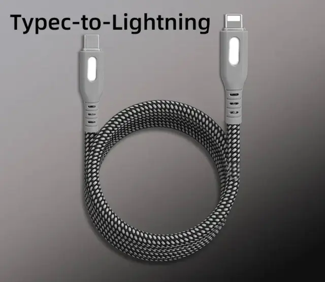 ConnectED Phone Kabel Type-C/Lightning 1 meter, USB Type-C til Lightning-kabel 