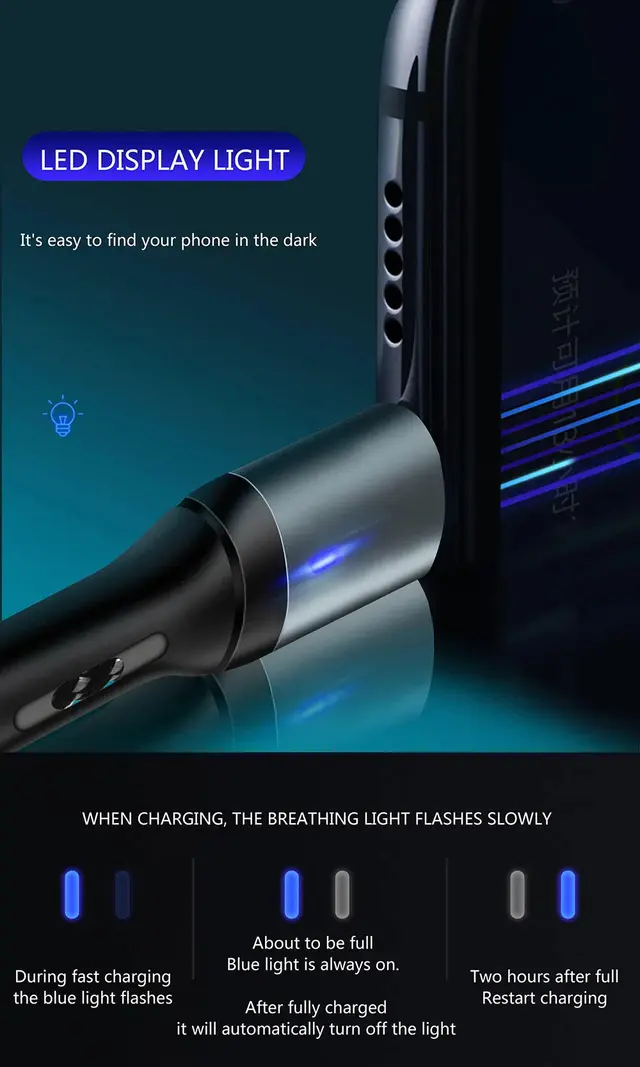 ConnectED Phone Kabel Type-A/C 1 meter, USB Type-A til USB Type-C 