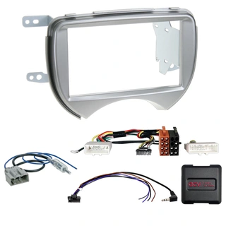 2-DIN monteringssett - komplett Nissan Micra (2011-2012) u/Navi