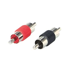 ACV Skjøtestykke for RCA-kabel, 2pk RCA (m) - RCA (m)
