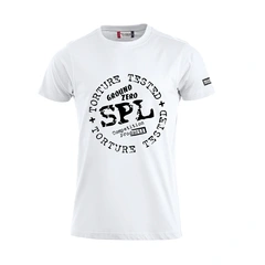 T-skjorte L Hvit GZ Torture Tested, Herre