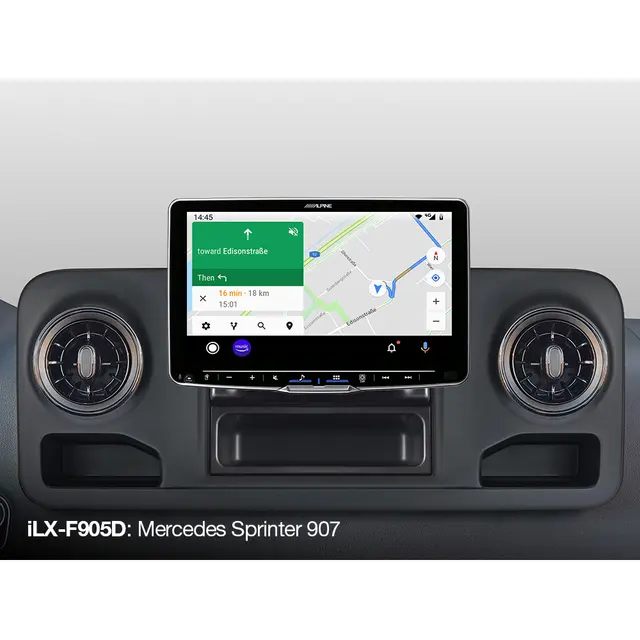 Alpine iLX-F905D Halo 9 9" floating, DAB+, CarPlay, Android Auto 