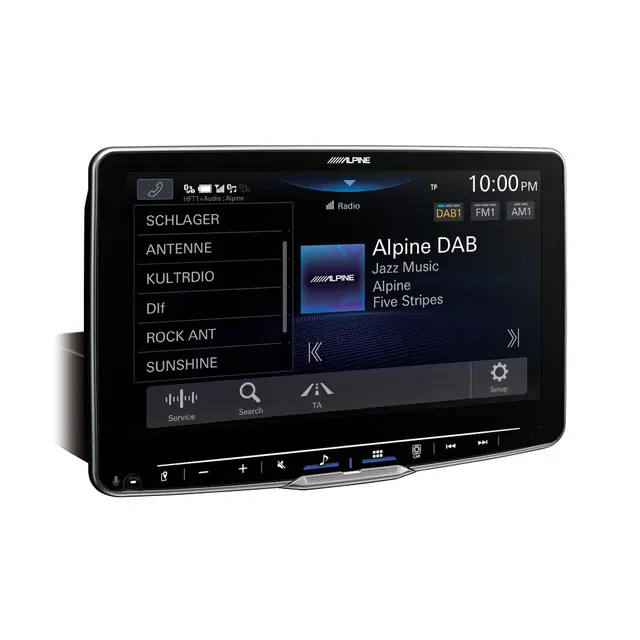 Alpine iLX-F905D Halo 9 9" floating, DAB+, CarPlay, Android Auto 
