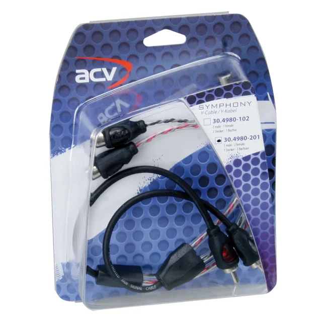 ACV Y-ledd SYMPHONY Mid Line 2stk, 1 han->2 hun 