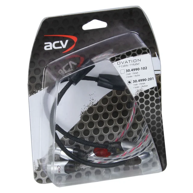 ACV Y-ledd OVATION High Line 2stk, 1 han -> 2 hun 