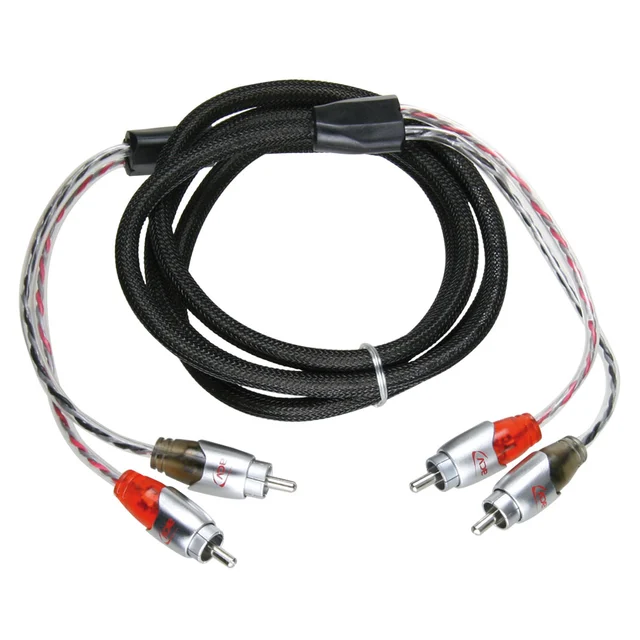 ACV RCA-kabel OVATION High Line 1,5 Meter, Skjermet, Twisted, OFC 