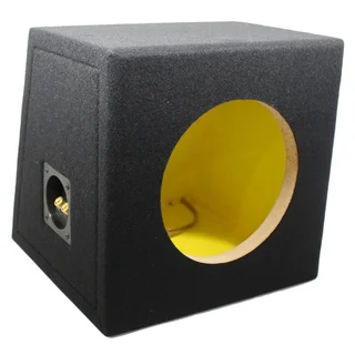 FOUR Audio basskasse for 8" element Lukket kasse, 14,5 liter, sort