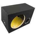FOUR Audio basskasse for 12" element Portet kasse, 45 liter, sort