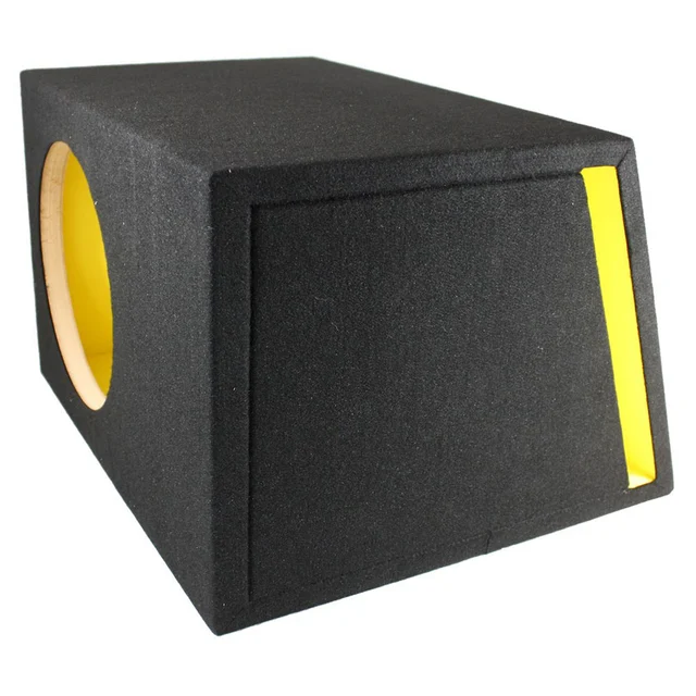 FOUR Audio basskasse for 10" element Portet kasse, 45 liter, sort 