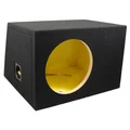 FOUR Audio basskasse for 10" element Portet kasse, 45 liter, sort