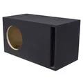 FOUR Audio basskasse for 12" element Portet kasse, 80 liter, sort