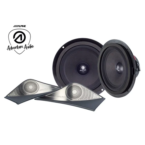 Alpine SPC-106S907-2 6,5" Høyttalersett. Høyttaleroppgradering Sprinter W907/910