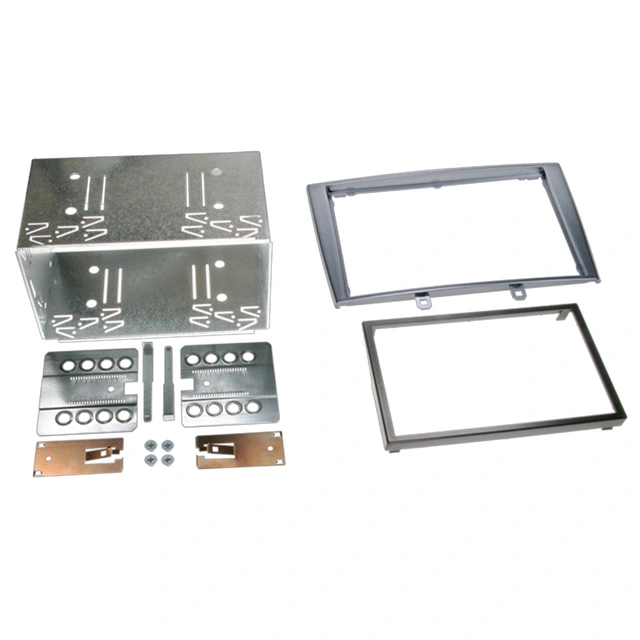 ACV 2-DIN monteringsramme - Sølv Peugeot 308/ RCZ (2008-2015) 