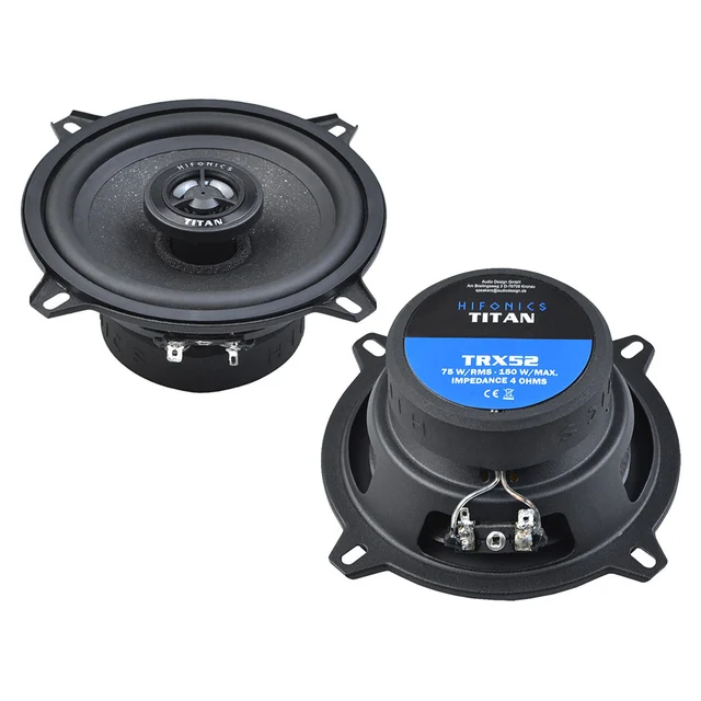 Hifonics TRX52 høyttalerpar 5,25", 75W RMS, 150W Maks, 4 Ohm 