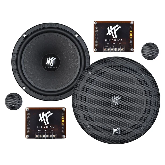 Hifonics TRX8.2C komponentsett 8", 125W RMS, 250W Maks, 4 Ohm 